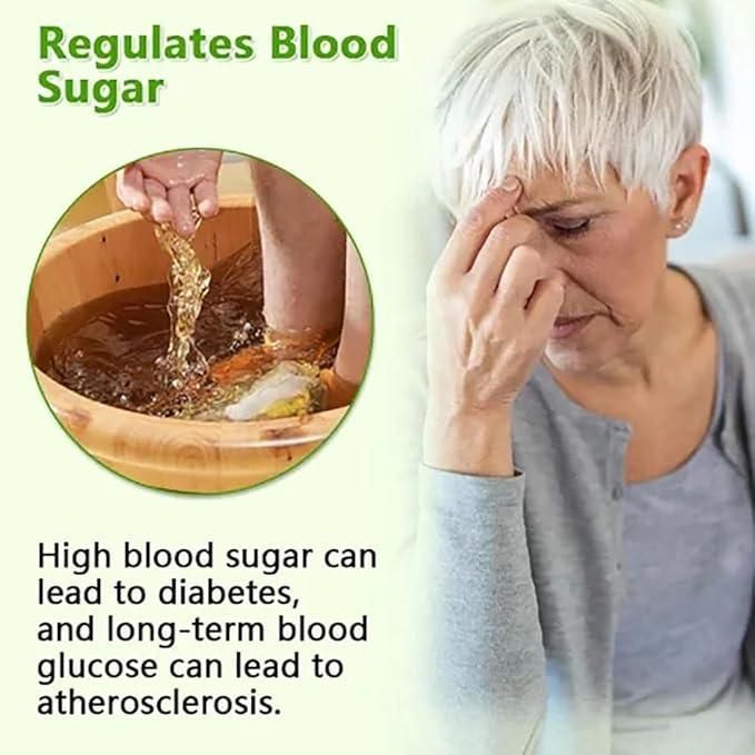 Sugar Control Foot Bath Beads (Pack of 15) – Herbal Detox for Blood Sugar & Wellness | NISHU Superstores