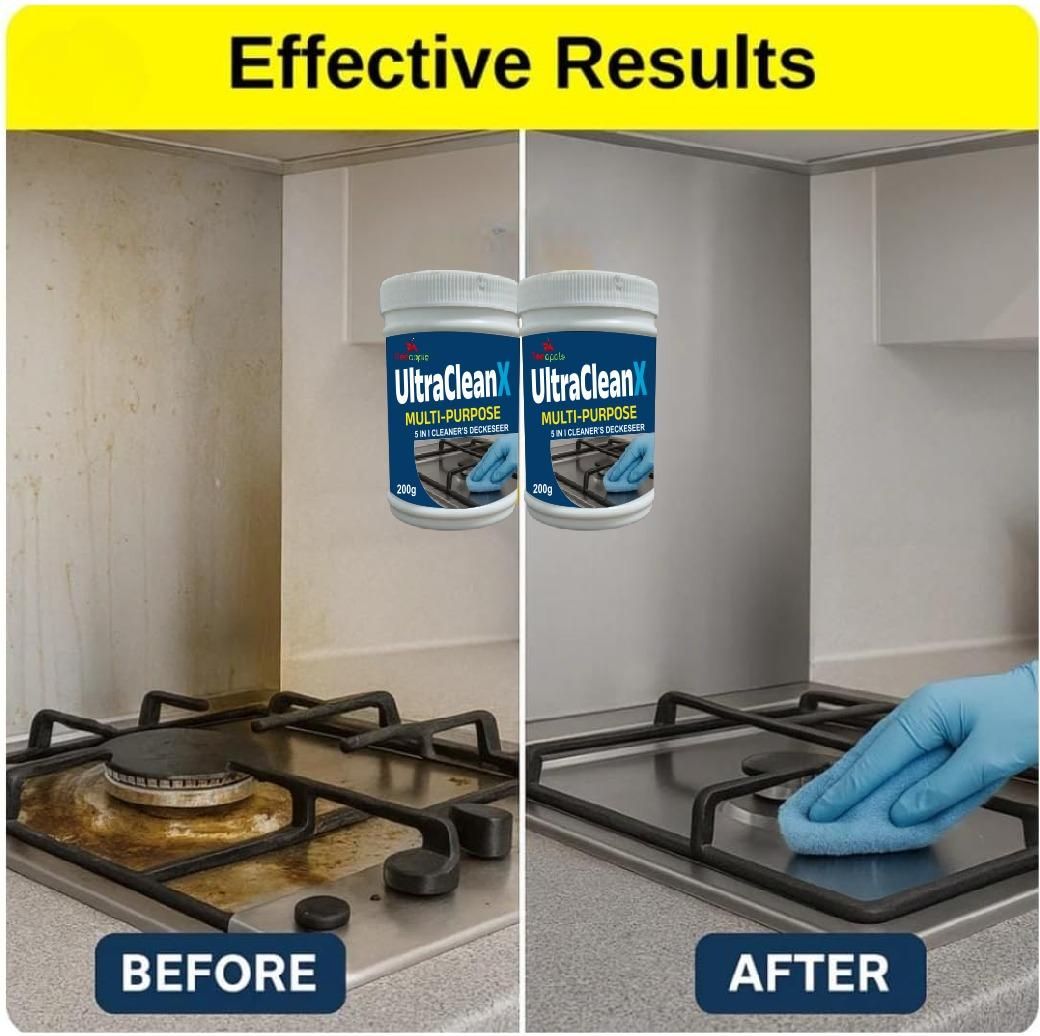 Ultra Clean X 400 gm (Pack of 2) – Powerful Cleaning Powder | NISHU Superstores