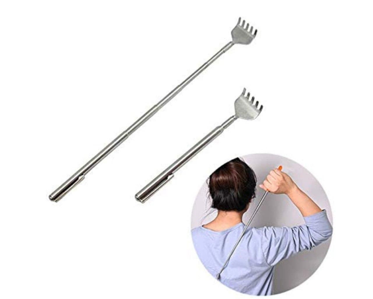 Stainless Steel Telescopic Back Scratcher – Manual Massage & Acupressure Tool | NISHU Superstores