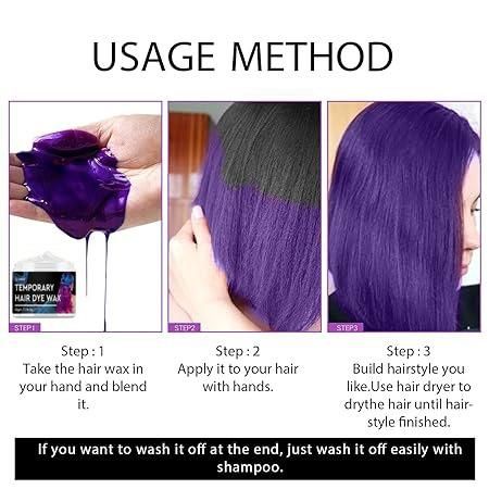 Temporary Hair Coloring Wax (Pack of 8) – Washable & Damage-Free Hair Color for Men & Women | NISHU Superstores