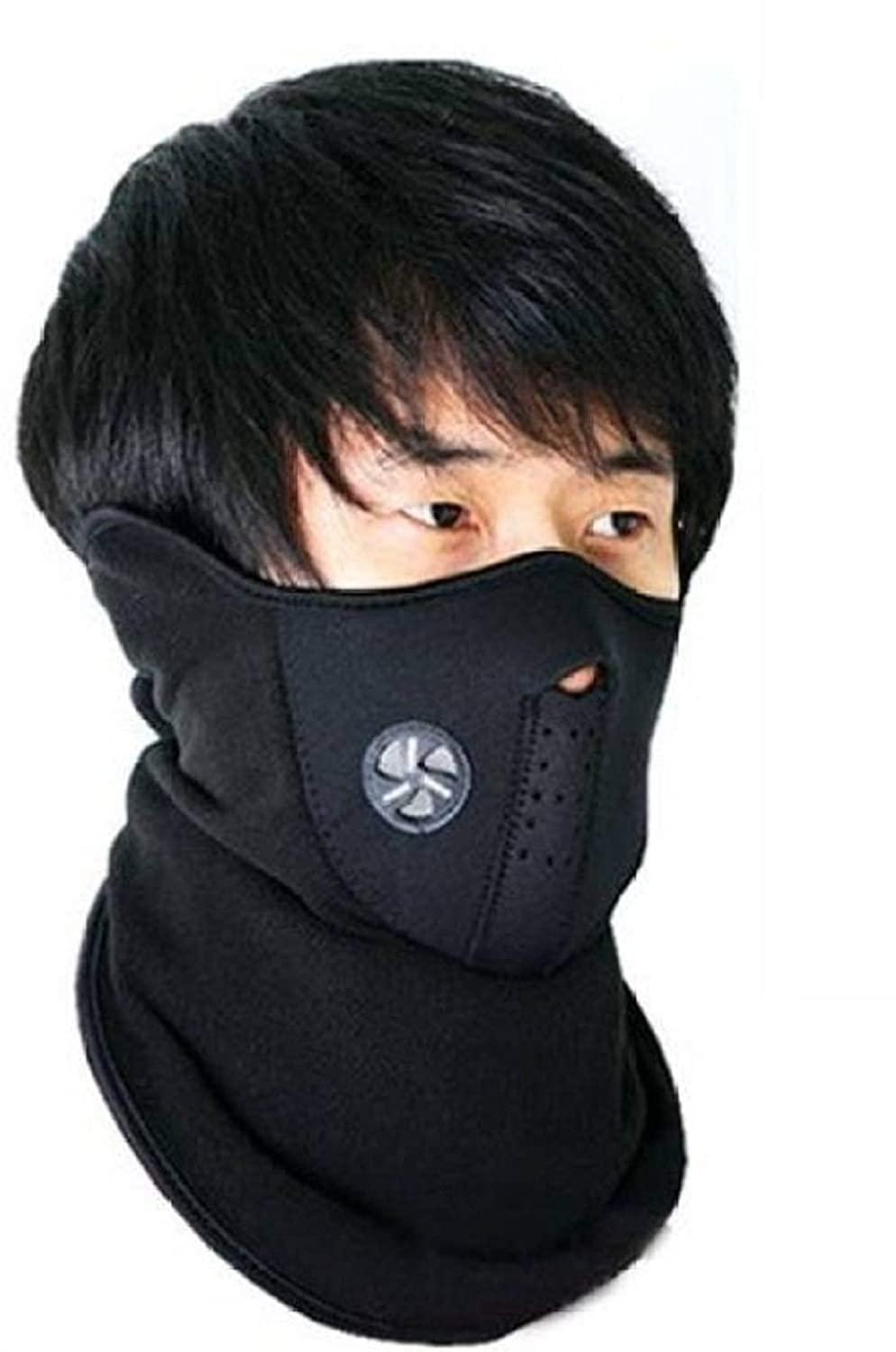Neoprene Motorcycle Face Cover Balaclava Mask – UV, Dust Protection for Bikers & Outdoor Sports | NISHU Superstores