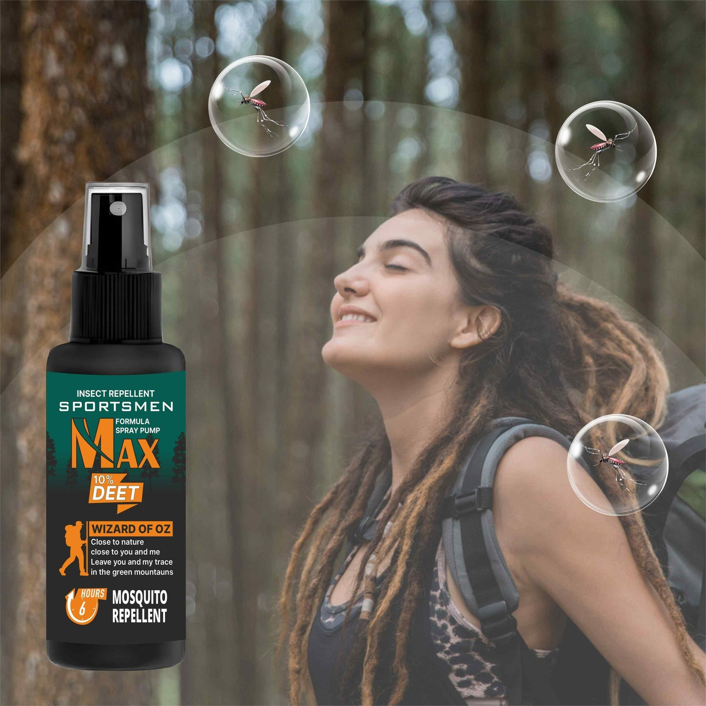 Deet Mosquito & Insect Repellent Spray – Pack of 1 | NISHU Superstores