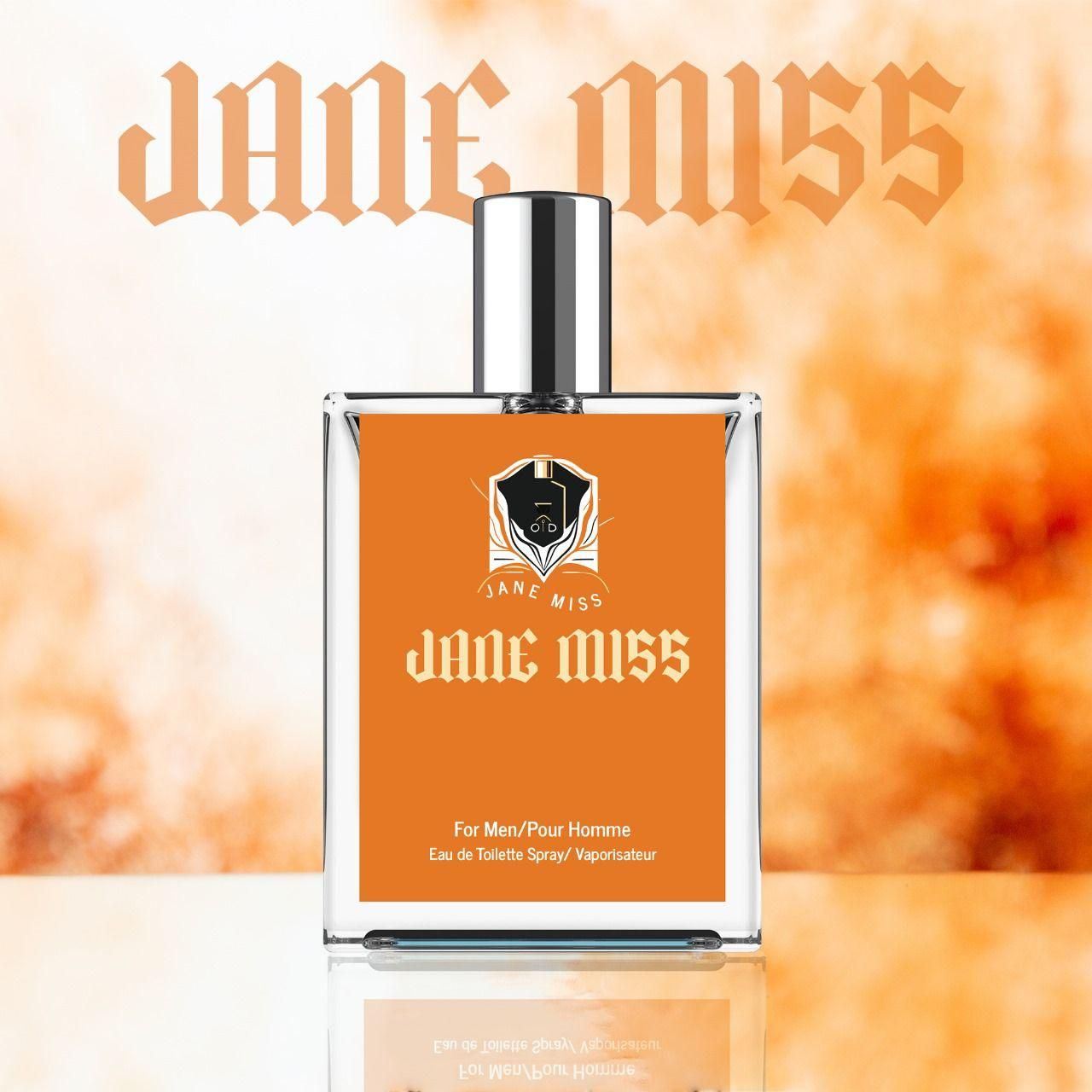 Jane Miss for Men/Pour Homme Eau de Toilette Spray 50ML (Pack of 2) – Masculine & Long-Lasting Fragrance | NISHU Superstores