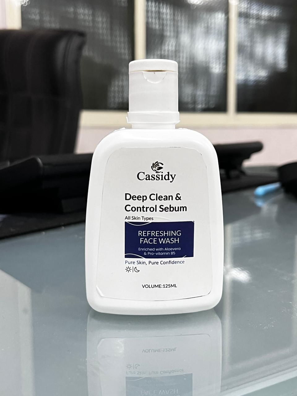 CASSIDY Deep Clean & Control Sebum Facewash 125ml – Oil Control & Refreshing Clean | NISHU Superstores