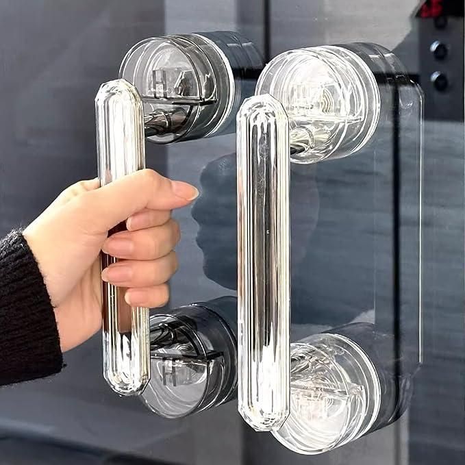 Crystal Suction Door Handle – Easy Install & Strong Grip | NISHU Superstores