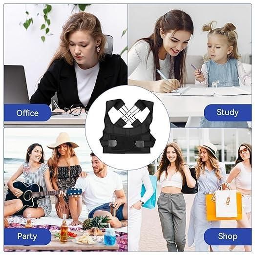 Adjustable Back Posture Corrector – Slouching Relief & Pain Belt for Men & Women | NISHU Superstores