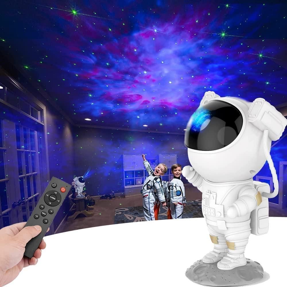 Astronaut Galaxy Projector – 360° Magnetic Head Rotation with Remote Control | NISHU Superstores