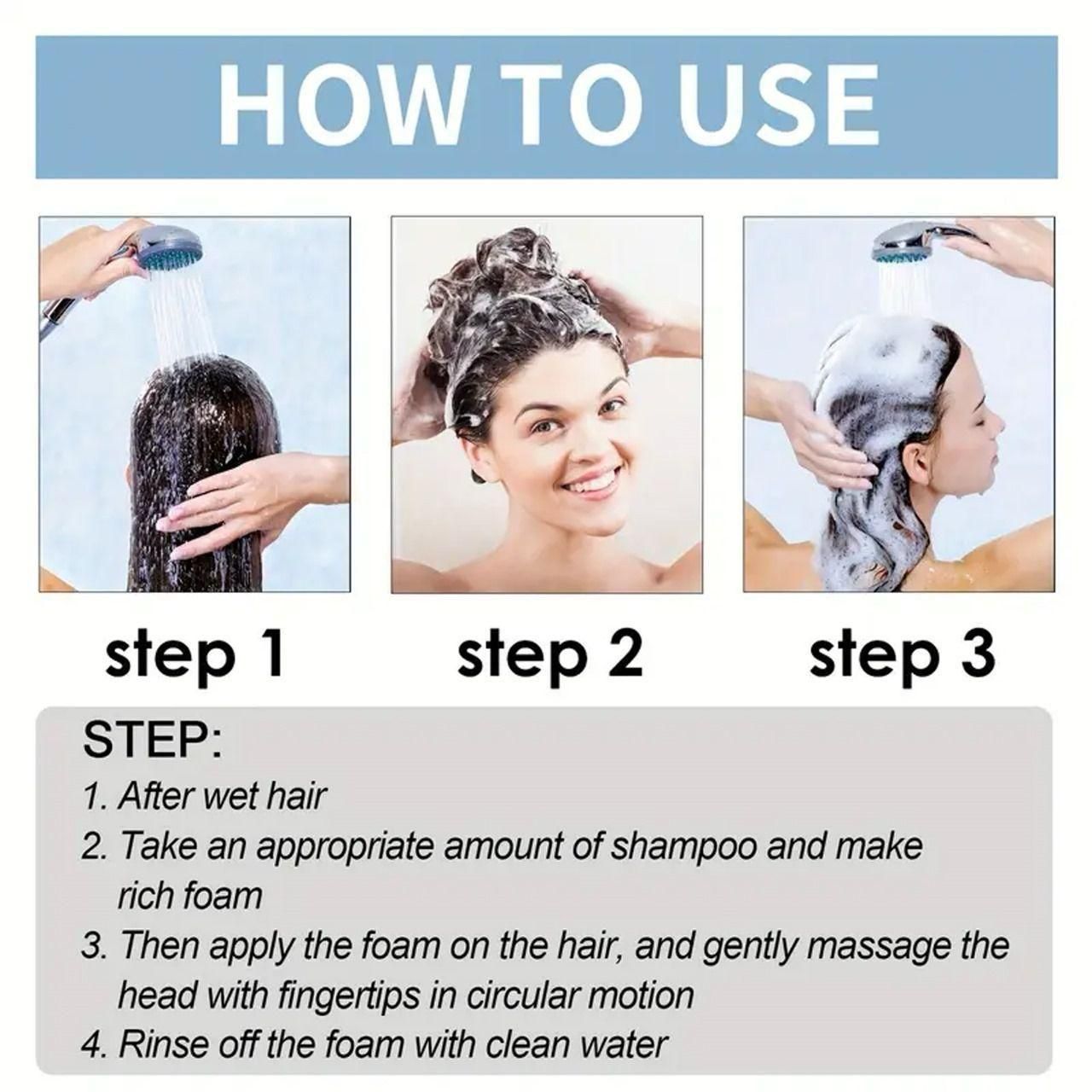 Hair Strength Foam Shampoo 60ml (Pack of 2) – Moisturizing & Nourishing Care for Hair & Scalp | NISHU Superstores