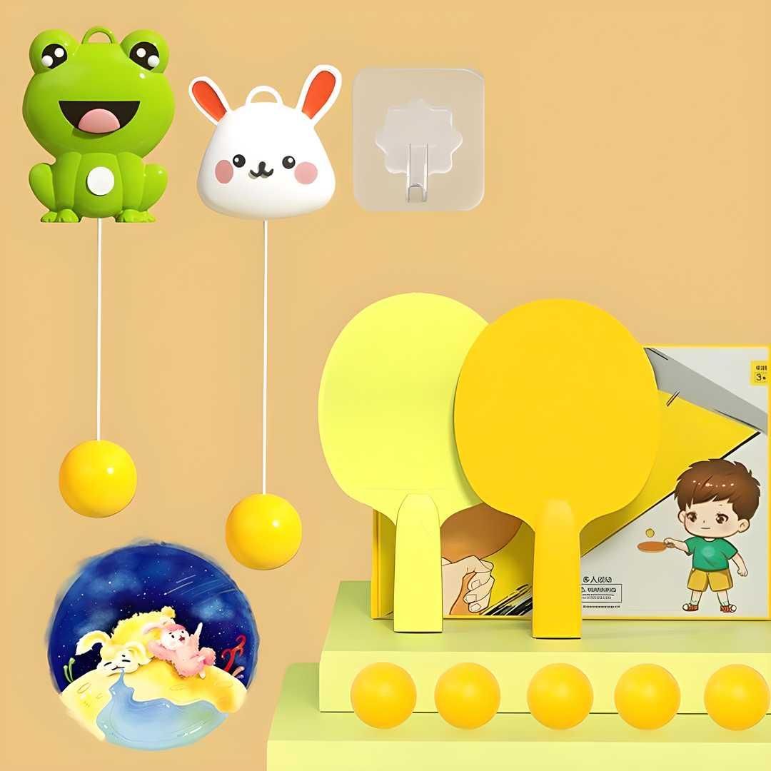 Indoor Hanging Table Tennis Set with Balls – Fun Home Game for All Ages | NISHU Superstores