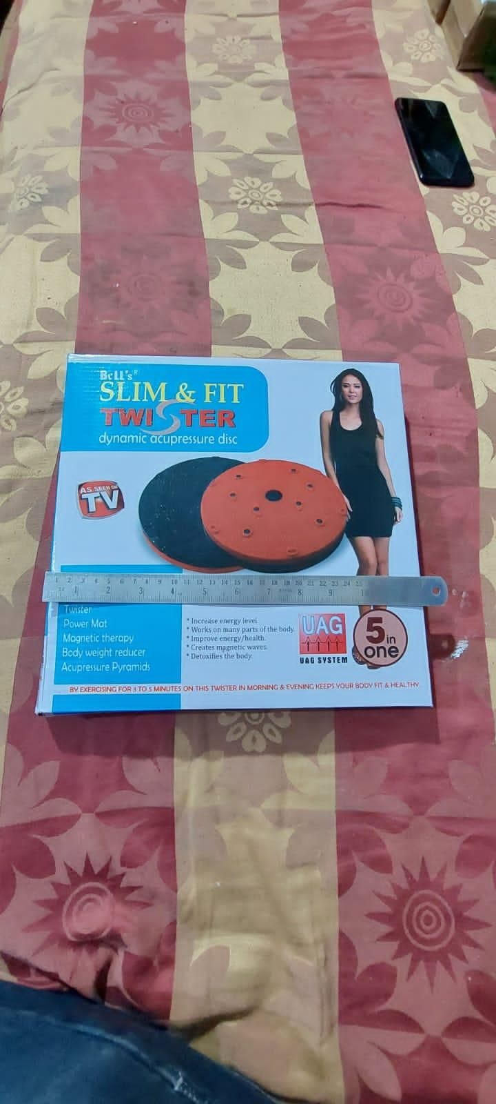 Waist Disk Acupressure Magnetic Slimming Twister – 2 in 1 Belly Exerciser | NISHU Superstores