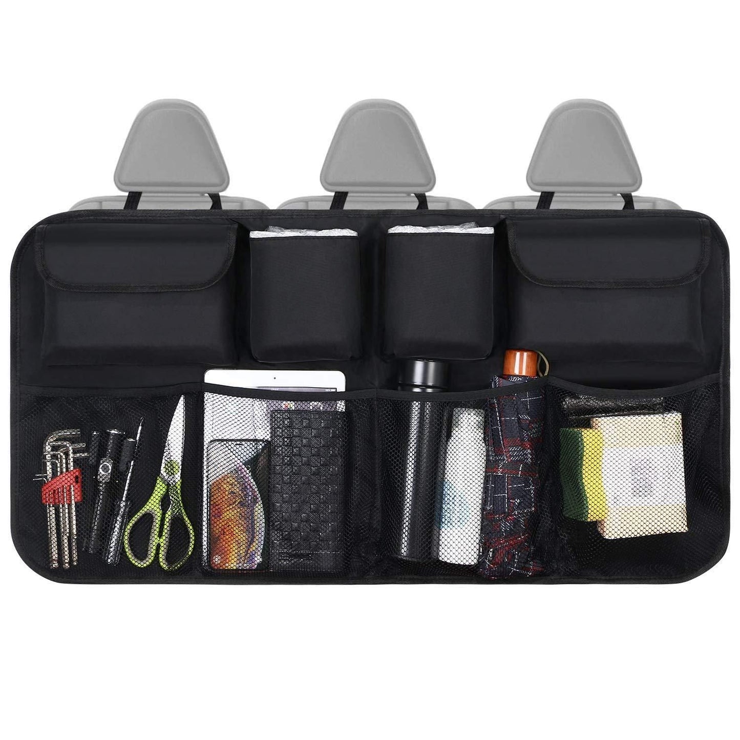 Car Back Seat Organizer | Multi-Pocket Storage Bag for Cars | NISHU Superstores