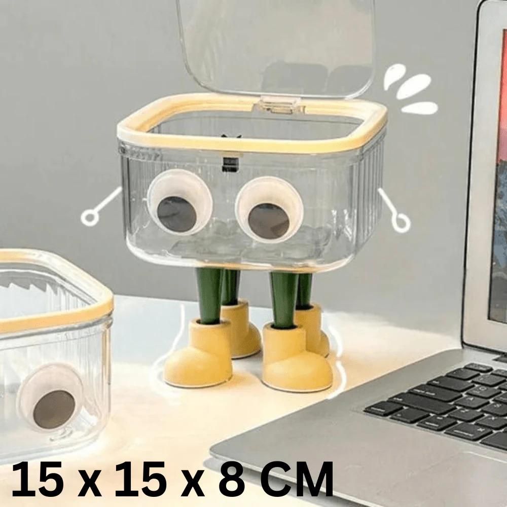 Cute Cartoon Trash Can with Lid – Mini Dustbin for Kids Room | NISHU Superstores
