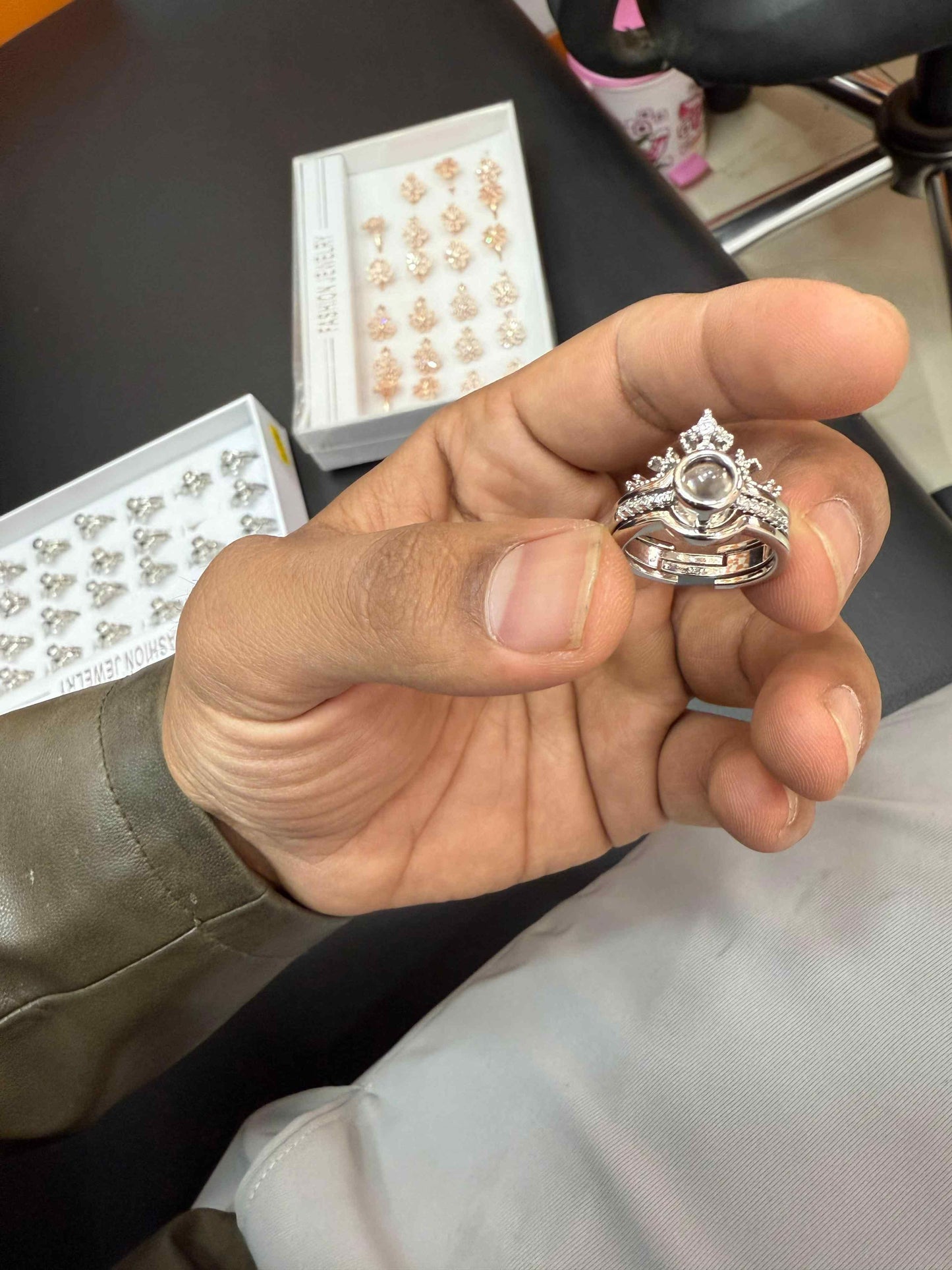 I Love You in 100 Languages Ring – Romantic Adjustable Gift | NISHU Superstores
