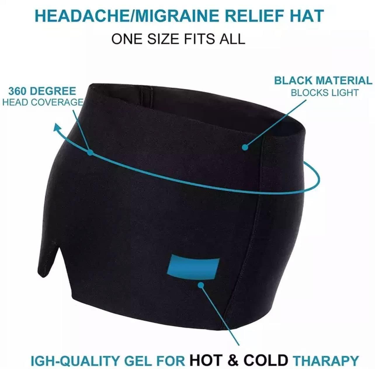 Magic Secret Migraine Relief Cap – Headache & Stress Soothing Gel Hat | NISHU Superstores