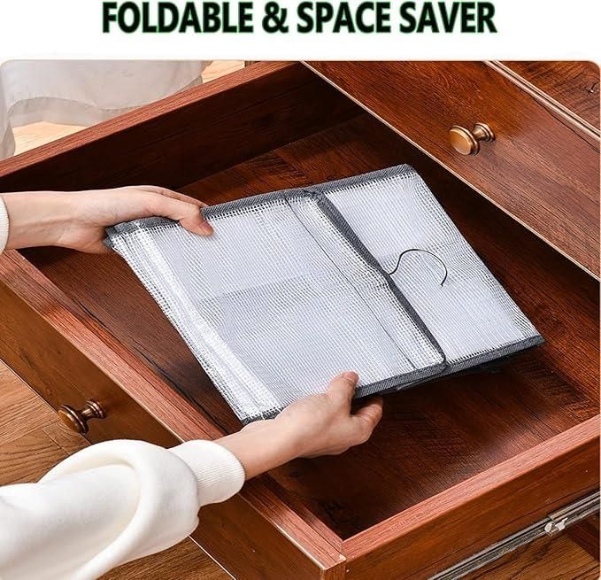 Hanging Closet Foldable Organizer with 6 Slots – Space Saving Storage | NISHU Superstores