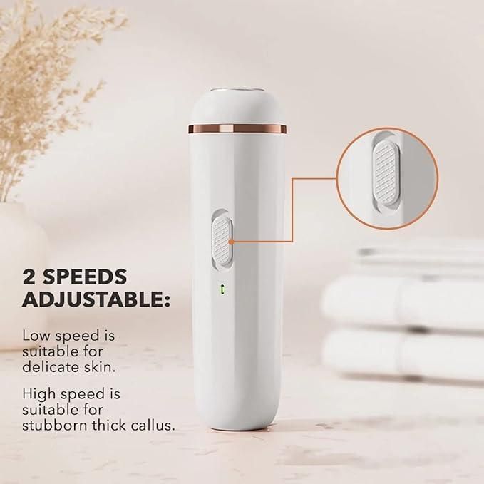 Rechargeable Foot Callus Remover – Electric Foot Cleaner & Pedicure Tool | NISHU Superstores