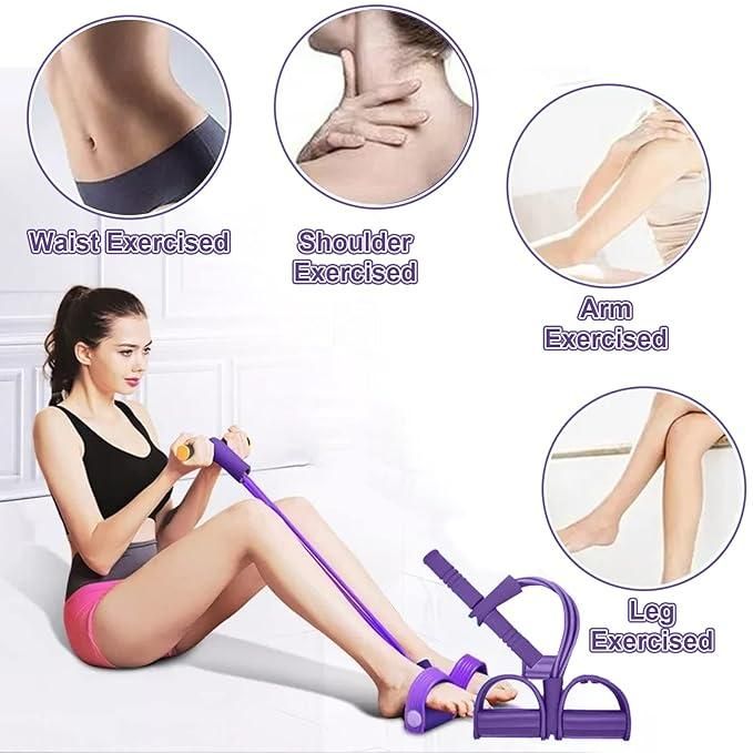 Yoga Pedal Puller Resistance Band – Full Body Fitness & Stretching Equipment | NISHU Superstores