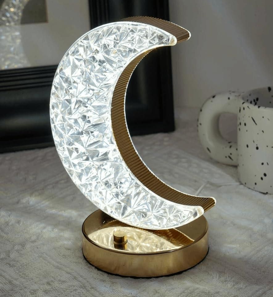 Moon Table Lamp – 3D LED Night Light | NISHU Superstores
