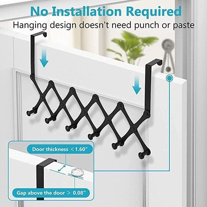 Alloy Steel Clothes Hanging Hooks – Heavy-Duty Wall & Door Hangers | NISHU Superstores