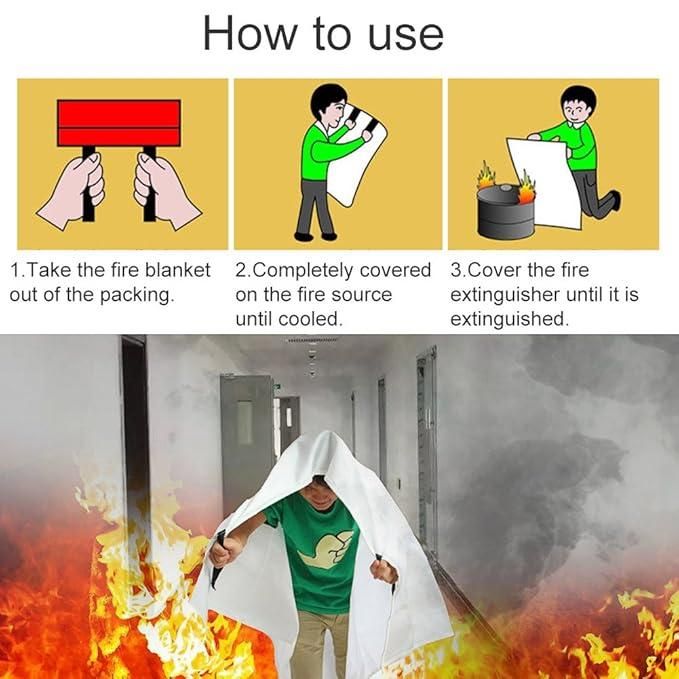 Fire Blanket – Safety & Emergency Protection Tool | NISHU Superstores