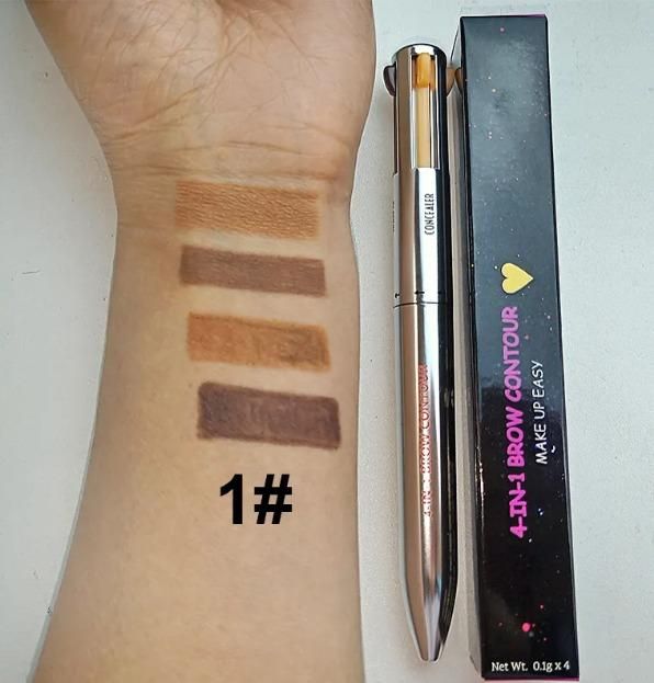 4 Colors Eyebrow Pen 4IN1 – All-in-One Eyebrow Pencil | NISHU Superstores