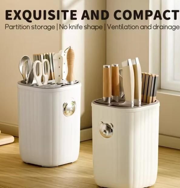 Multifunctional Knife Holder – Kitchen Cutlery Storage Organizer | NISHU Superstores