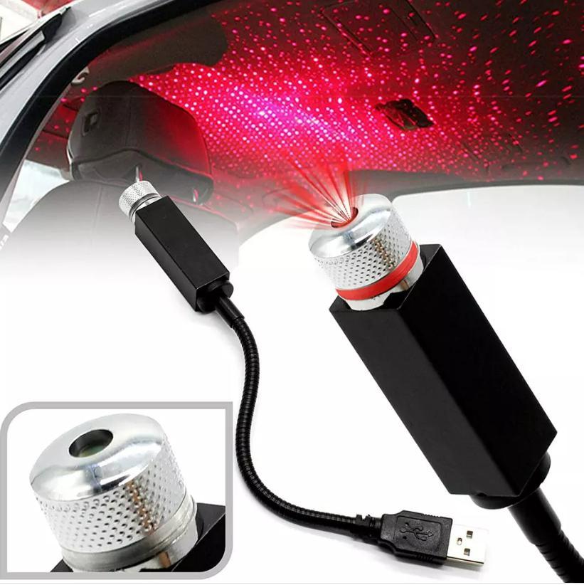 12V LED Star Decoration Light for Car & Room | 360° Rotating USB Disco Laser Light | NISHU Superstores
