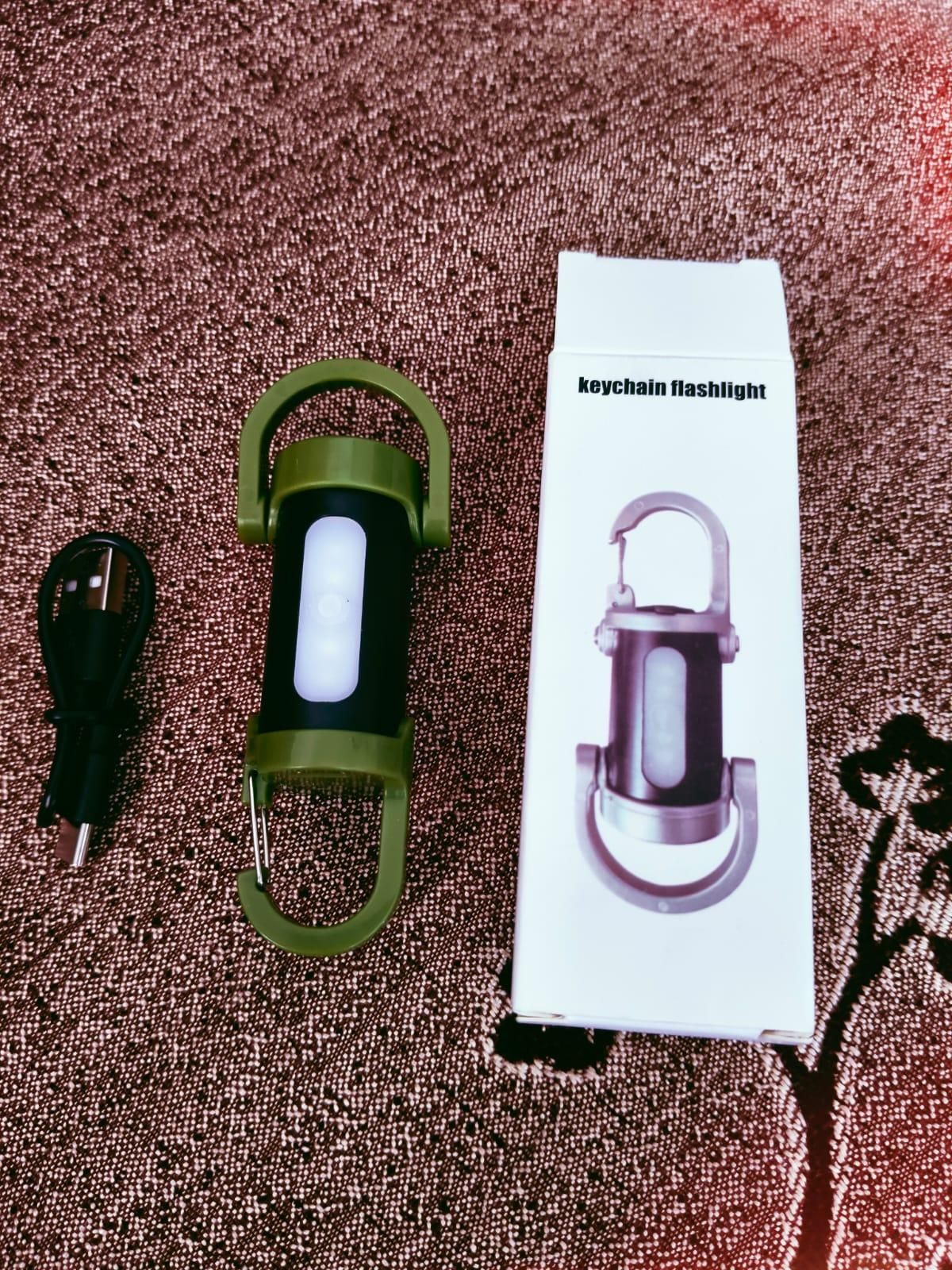 Rechargeable Keychain Flashlight – High Lumens EDC Mini Torch Light | NISHU Superstores