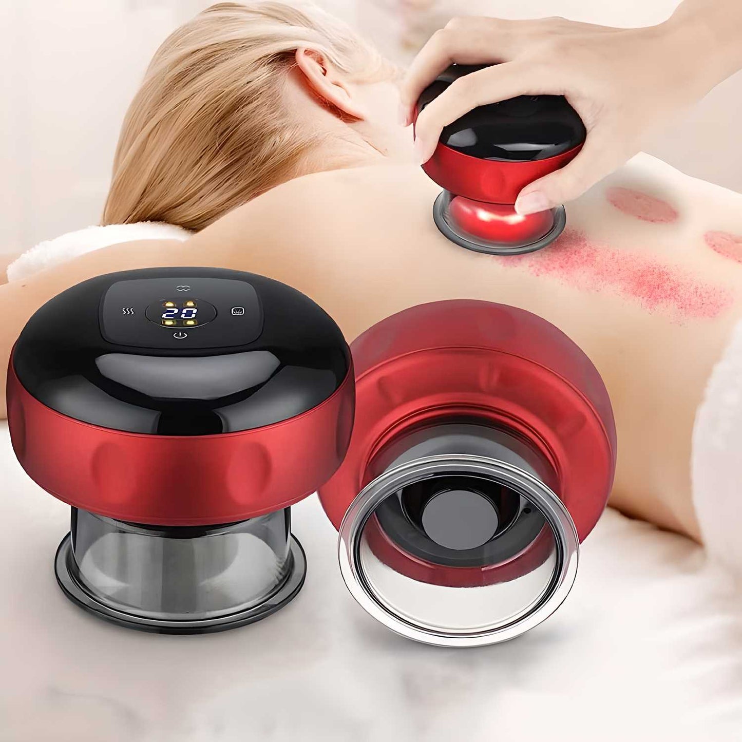Vacuum Cupping Massage Cups – Anti-Cellulite & Magnet Therapy Set | NISHU Superstores