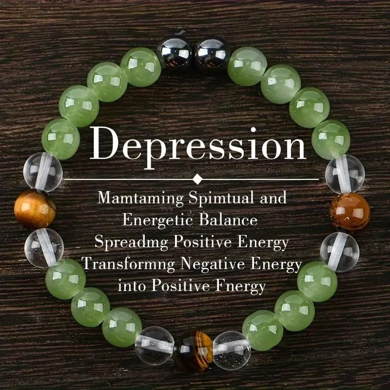 Tiger’s Eye Stone & Crystal Beads Bracelet – Natural Healing Energy | NISHU Superstores