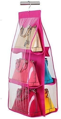 6-Pocket Hanging PVC Storage Organizer Bag – Multipurpose Space Saver | NISHU Superstores