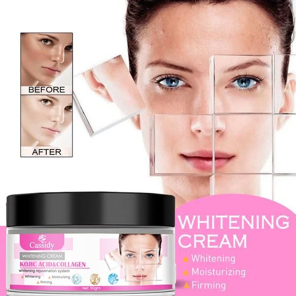 CASSIDY Kojic Acid & Collagen Whitening Cream 60gm – Brightening & Anti-Aging Skincare | NISHU Superstores