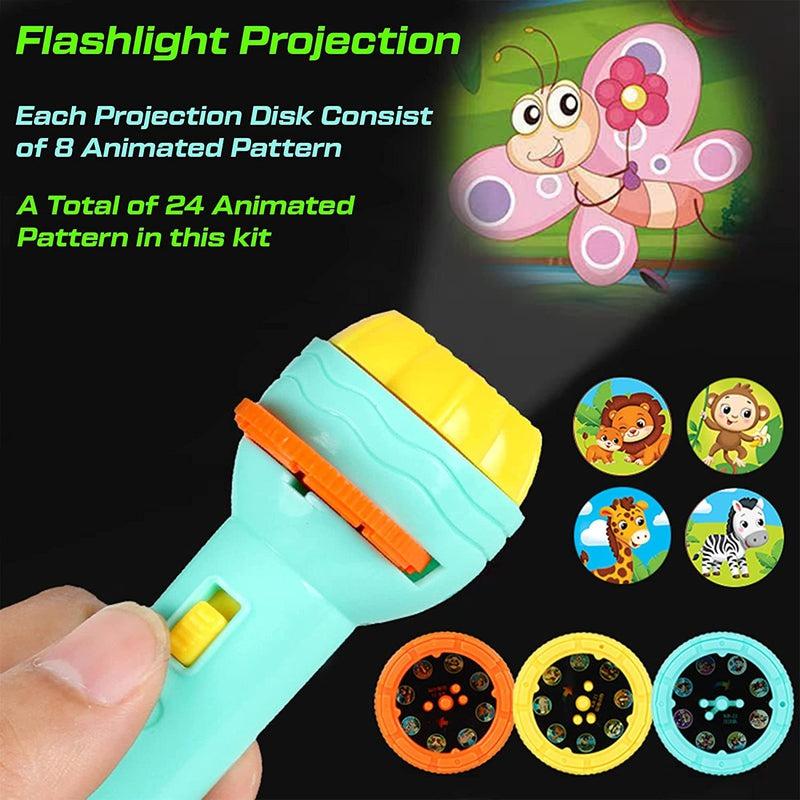 Slide Flashlight Torch for Kids – Educational Learning Projection Toy | NISHU Superstores