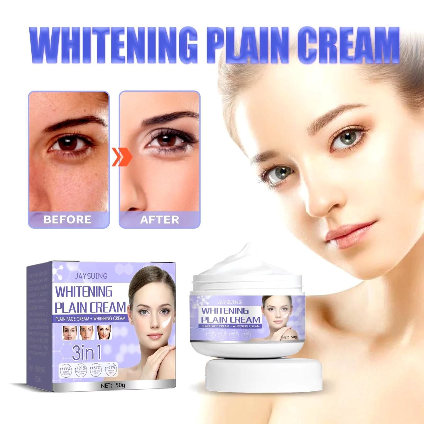 Jaysuing Whitening Cream 100g (Pack of 2) – Brighten & Nourish Skin | NISHU Superstores