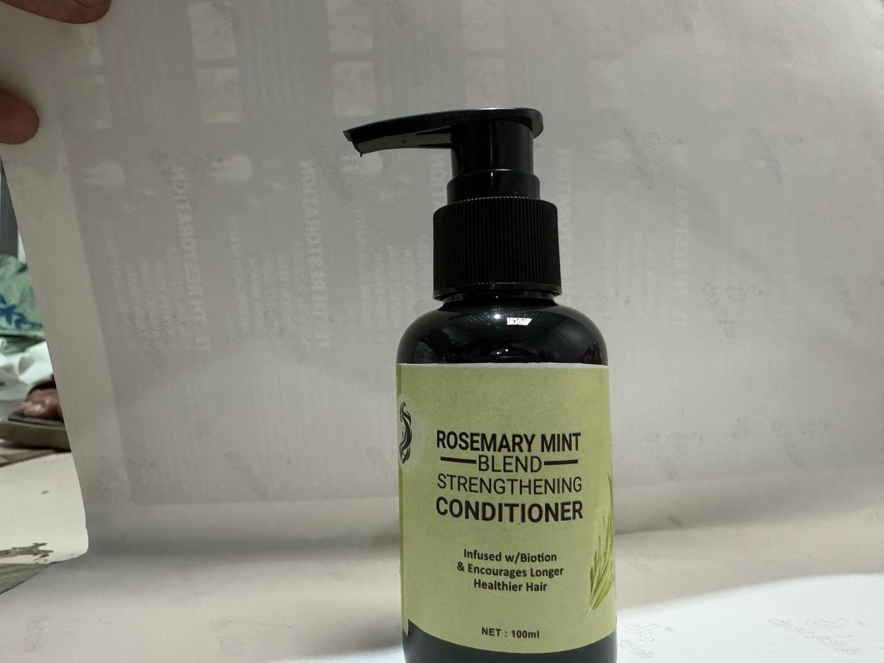 Rosemary Mint Leave-In Conditioner (Pack of 2) – Nourish & Strengthen Hair | NISHU Superstores