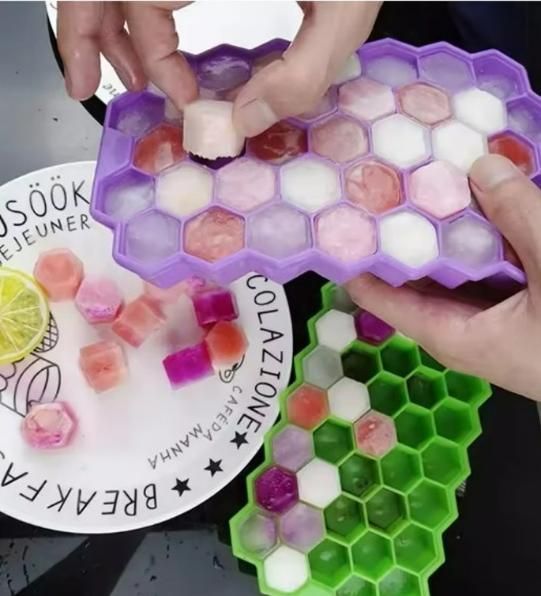 Ice Cube Maker Tray (Pack of 2) – Easy Release & Stackable Design | NISHU Superstores