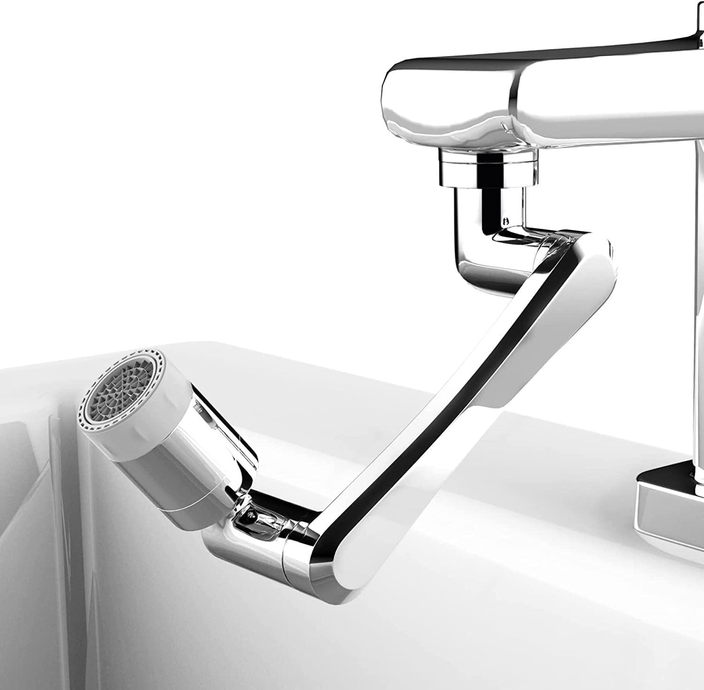 Rotating Faucet Extender Aerator – 2 Water Modes, 360° Sink Sprayer | NISHU Superstores