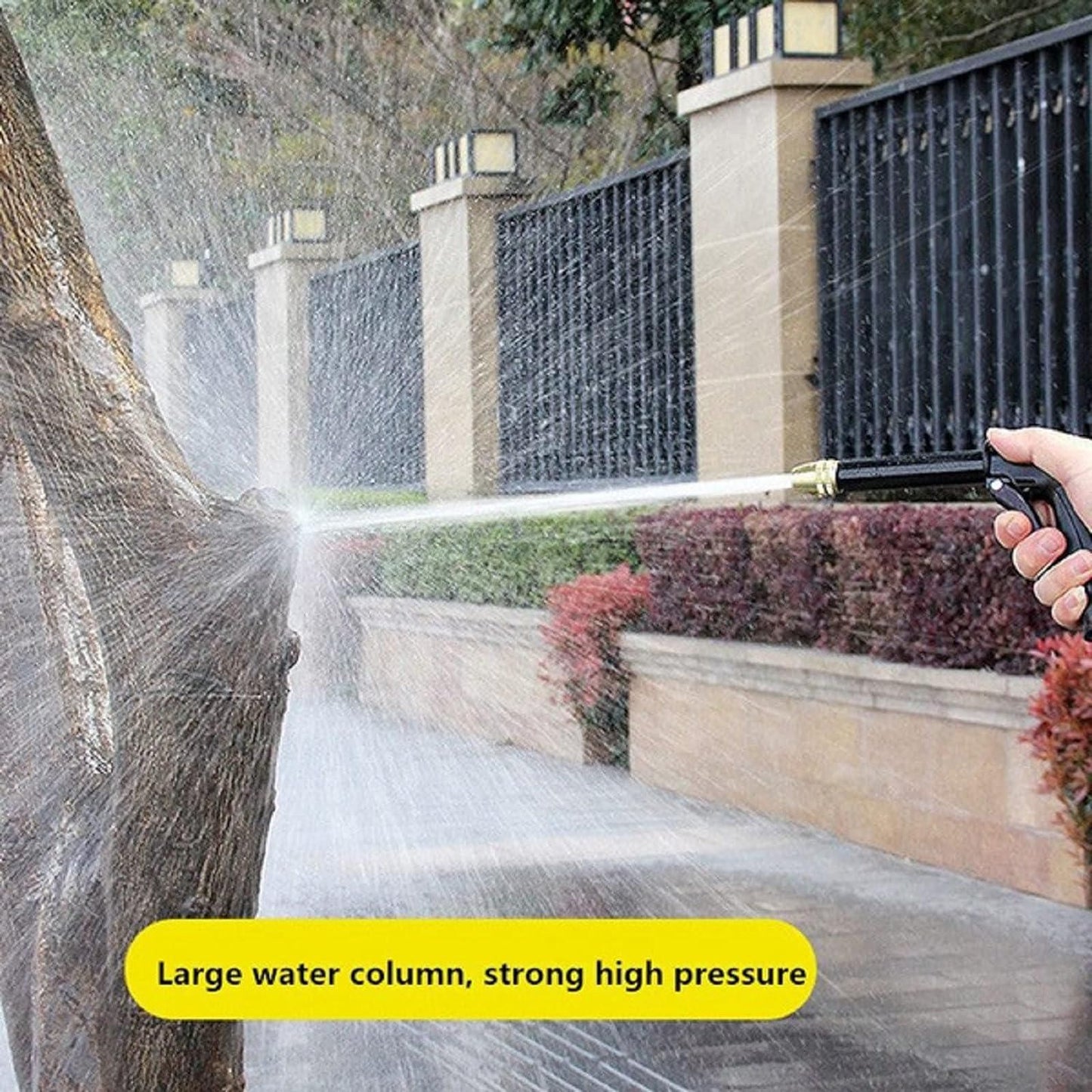 Portable High-Pressure Water Spray Nozzle – Adjustable Jet for Car Wash & Gardening | NISHU Superstores