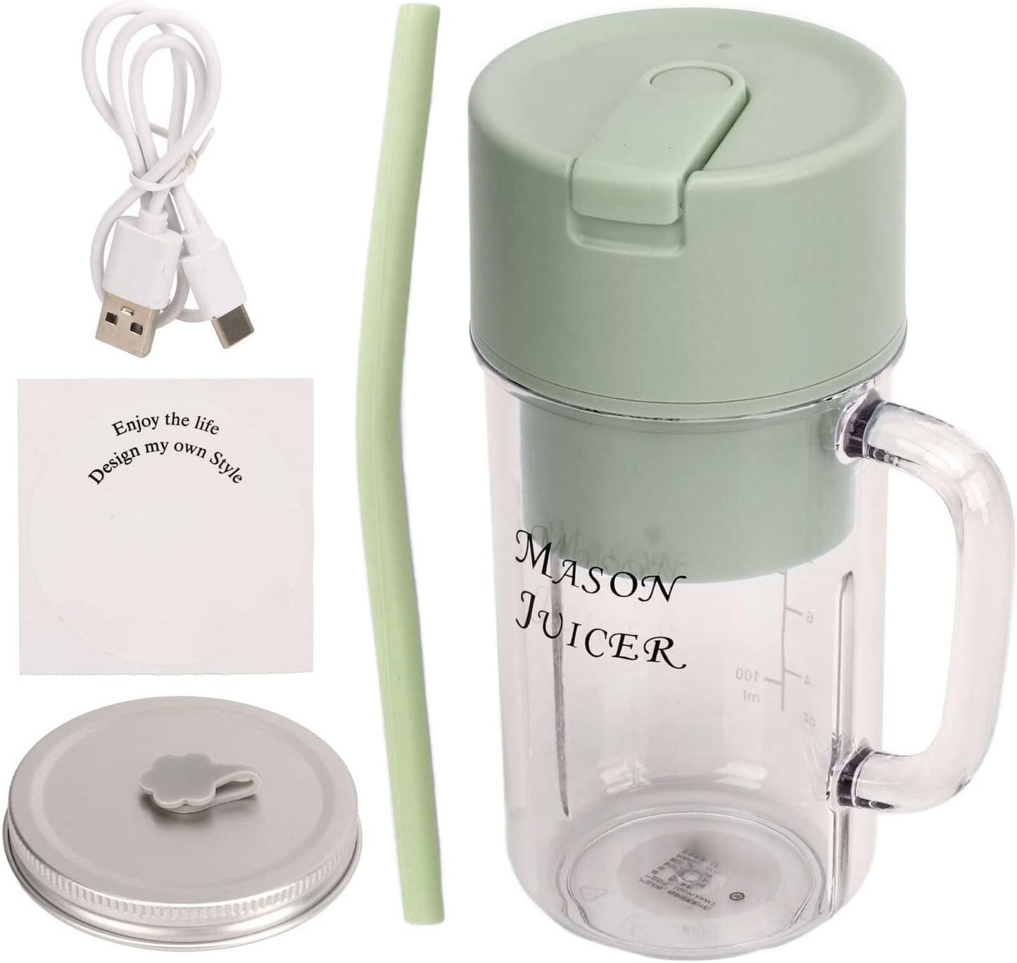 Portable Mini Blender 350ML – USB Rechargeable Juicer for Smoothies & Shakes | NISHU Superstores