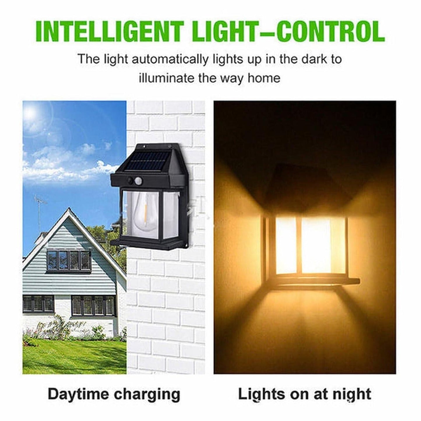 Solar Wall Light for Outdoor – Waterproof & Motion Sensor | NISHU Superstores