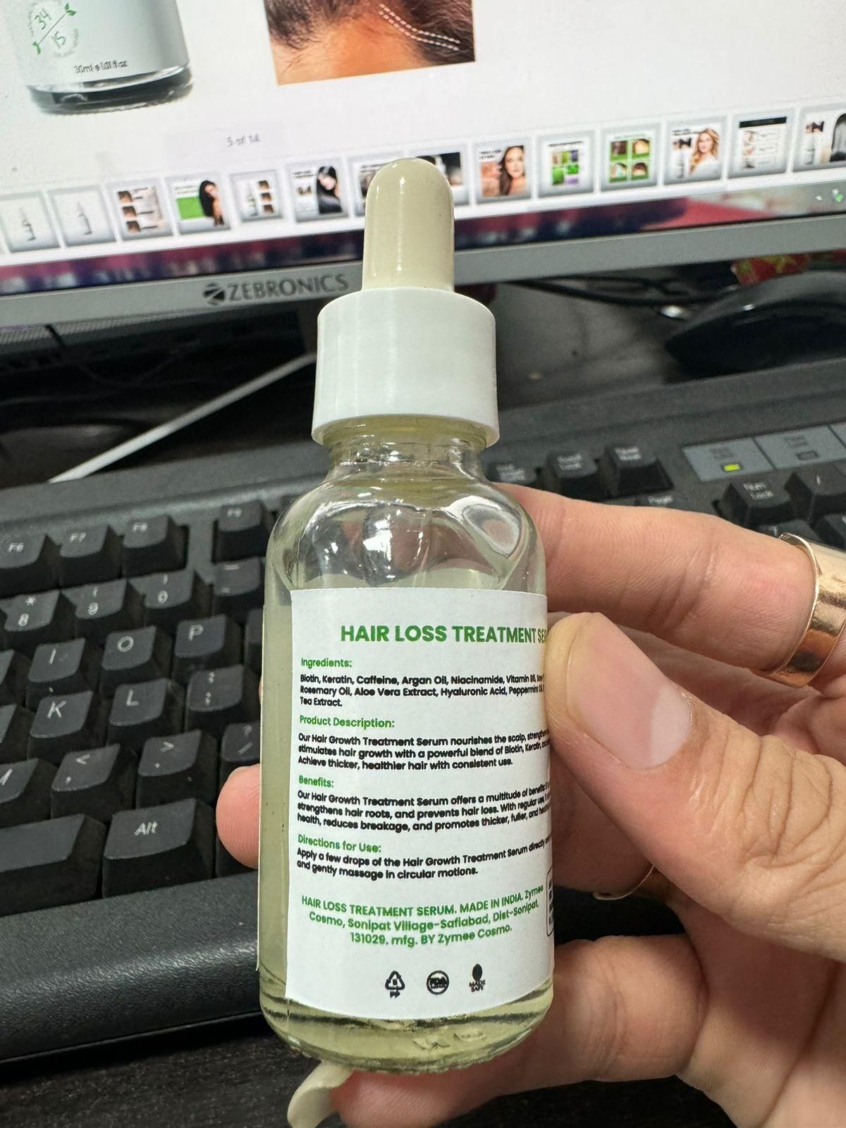 Hair Loss Treatment Serum 30ml (Pack of 2) – Boost Hair Growth & Strengthen Roots | NISHU Superstores