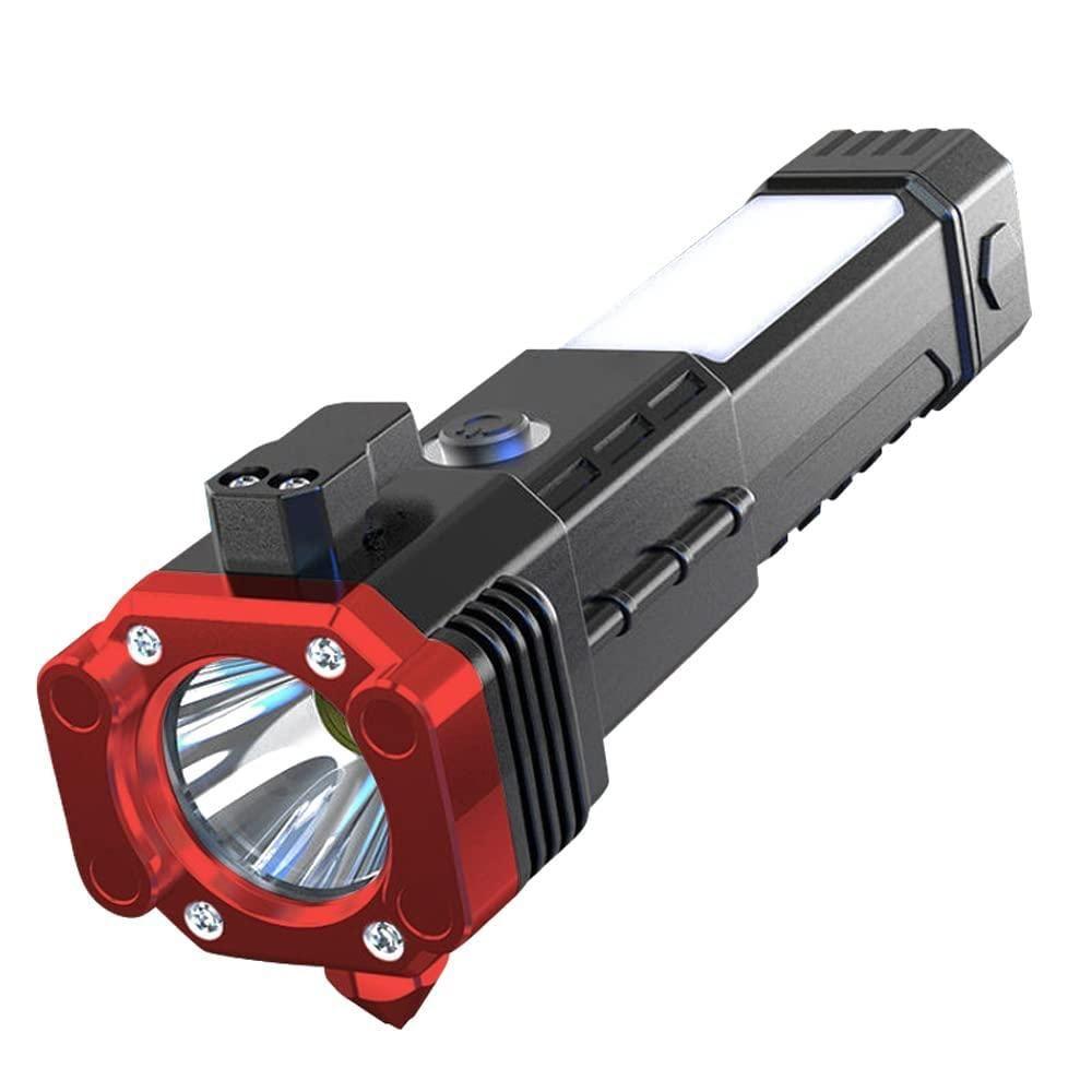 Multifunctional Work LED Flashlight – Portable, Rechargeable, Magnetic Base | NISHU Superstores