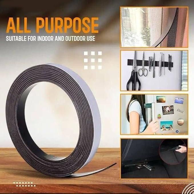 Self Adhesive Magnetic Tape Roll – Strong Flexible Strip for Home & DIY | NISHU Superstores