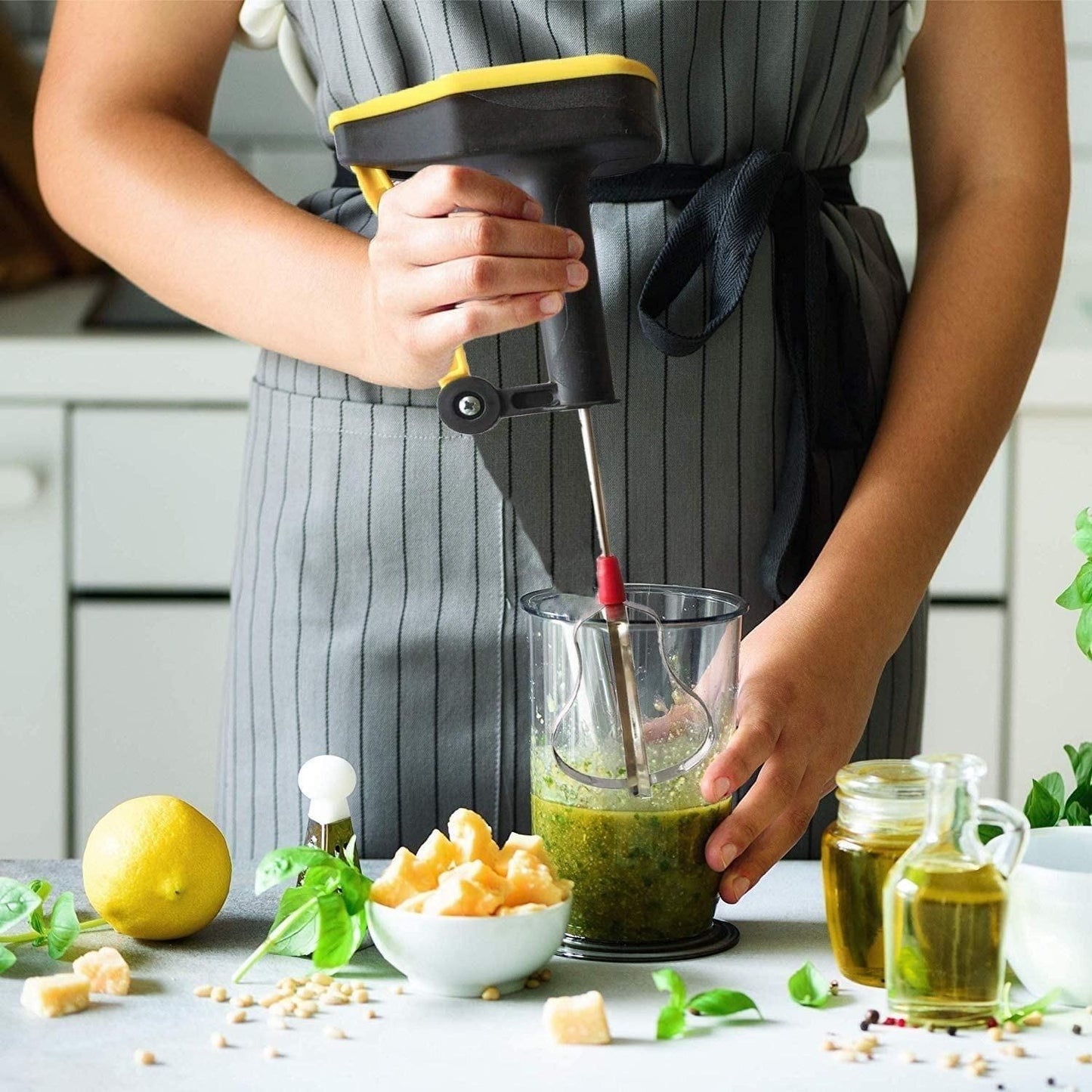 Power Free Hand Blender – Manual Food Mixer & Chopper | NISHU Superstores