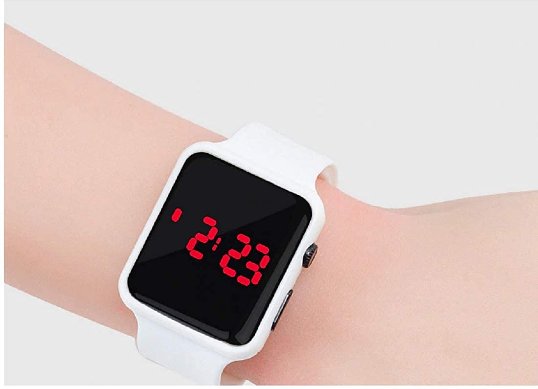 Men's Silicon Digital Watch-02 – Stylish LED Sports Wristwatch | NISHU Superstores