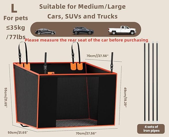 Dog Car Seat – Comfortable & Safe Travel Carrier for Pets | NISHU Superstores
