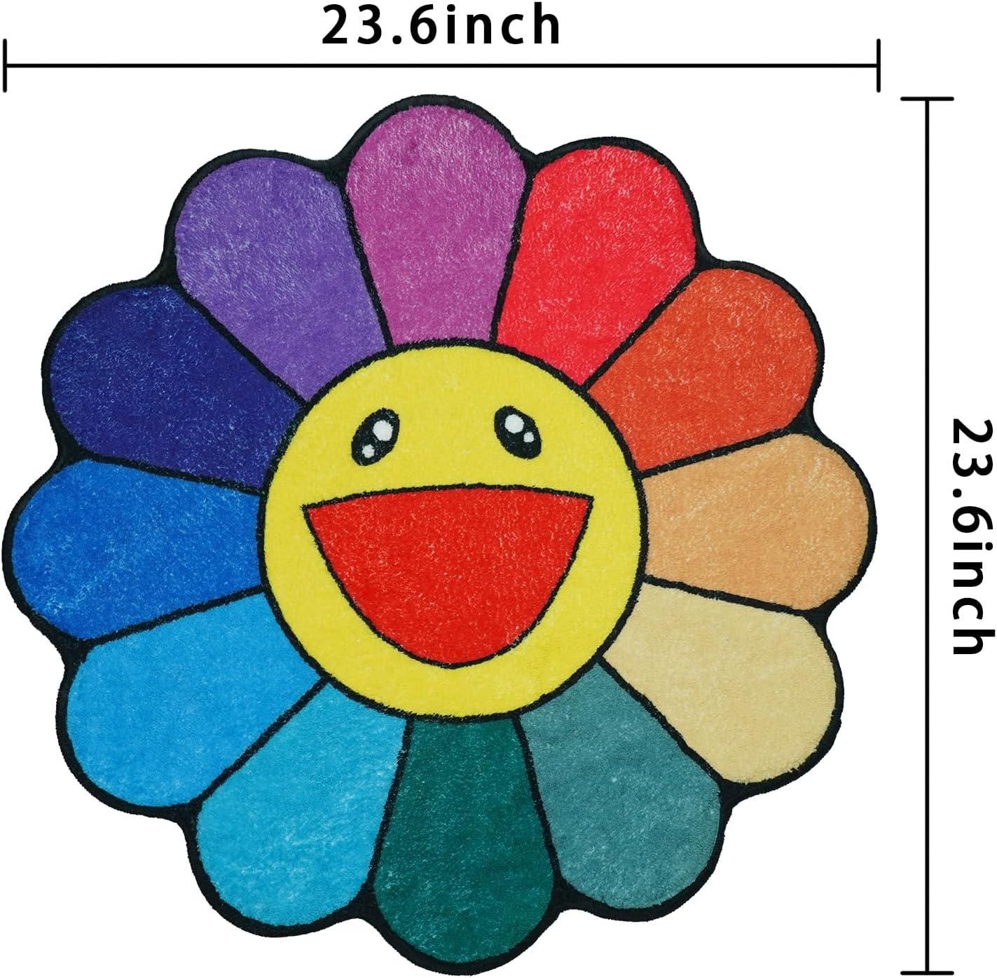 Sunflower Bathroom Rugs for Kids – Soft, Non-Slip & Cute Design | NISHU Superstores