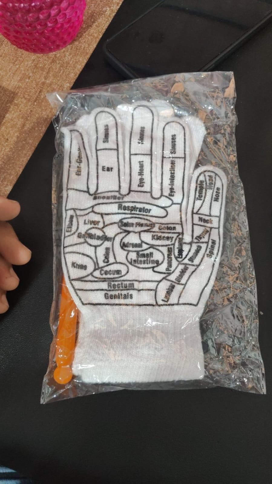 Acupressure Reflexology Hand Gloves – Pain Relief & Wellness for Men & Women | NISHU Superstores