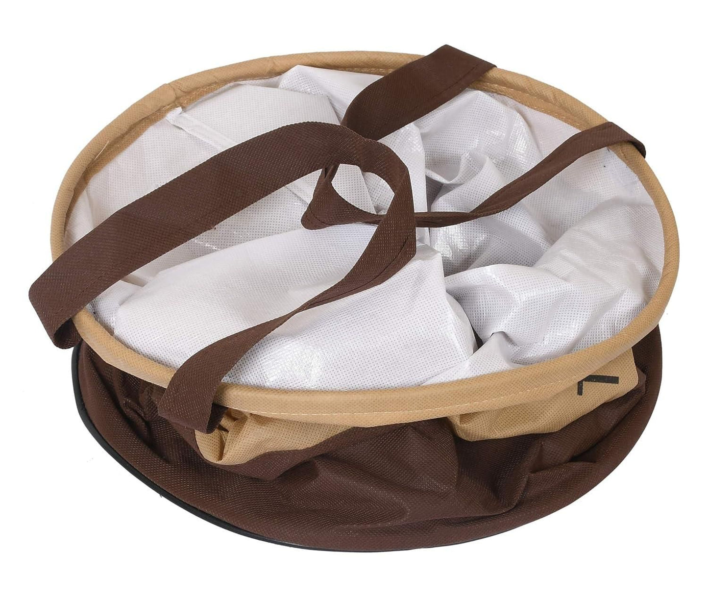 Round Non-Woven Laundry Bag/Hamper – Foldable, Lightweight & Durable | NISHU Superstores
