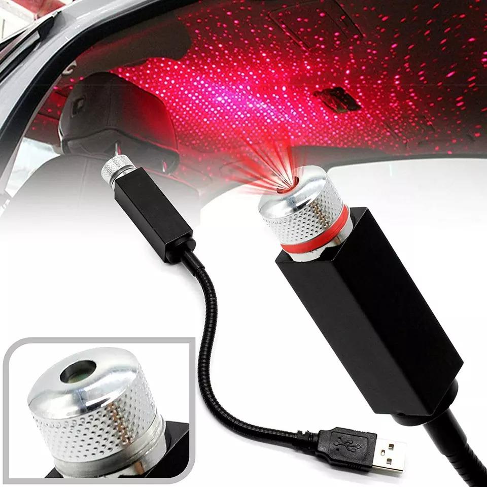 12V LED Star Decoration Light for Car & Room | 360° Rotating USB Disco Laser Light | NISHU Superstores